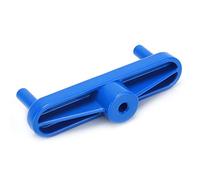 Aolidsive Calibrador Central de Orificios de Perforación Posicionador de Perforación de Plástico 13 X 3 X 6 Cm Herramienta de Marcado de Precisión para Diseño de en Madera Alineación Fácil para