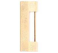 Aolidsive Candado de Estilo Antiguo, Cerradura Retro de Latón con Llave, Diseño Seguro de 8,5x3 Cm para Joyero, Gabinetes y Uso Decorativo