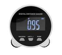 Aolidsive Cinta Métrica Digital Enrollable, Alcance 199 M, Pantalla LCD | Regla Electrónica para Medición de Diámetro Lineal, Circular y de Curva, 10 Conjuntos de Almacenamiento de Datos,
