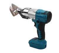 Aolidsive Cizalla de Metal Inalámbrica de Alto par, Cortador Eléctrico de 400 Nm para Láminas de Metal, Proyectos de Bricolaje de Acero Inoxidable, Color Azul