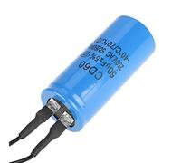 Aolidsive Condensador CD60, Condensador de Arranque de Motor de 50uF, Plástico Resistente, Ideal para Aires Acondicionados y Compresores