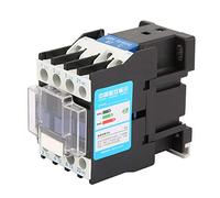 Aolidsive Contactor de CA CJX2-1801, Aparato Eléctrico Industrial con Fuerte Conductividad y Alta Sensibilidad para Aplicaciones de Distribución de Energía 18A 220V
