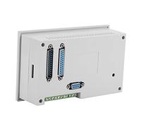 Aolidsive Controlador de Movimiento CNC con LCD Controlador CNC de 4 Ejes Salida de Pulso de 50 KHz Unidad de 0,0001 Mm Control X Y Z A para Usuarios de Máquinas de Tallado Y Configuración de