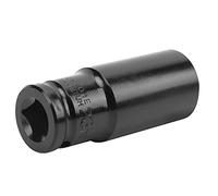 Aolidsive Dado Hexagonal, Acero Al Carbono de Alta Dureza con Junta Hexagonal Empotrada, Diseño Alargado de 78 Mm para Accesorios de Llave Eléctrica y Taladro Neumático (23mm)