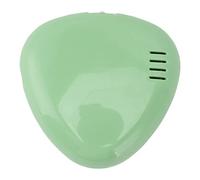 Aolidsive Desinfectante de Cepillo de Dientes, Limpiador de Cepillo de Dientes Recargable Portátil con Lámpara de Limpieza y de Silicona Ajustable, para Cepillos de Eléctricos (GREEN)