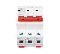 Aolidsive Disyuntor de CC, Mini Disyuntor 3P 16A 750V 6000A Rotura