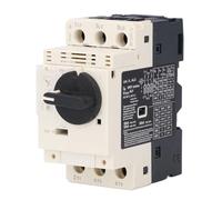Aolidsive Disyuntor de Protección del Motor, Interruptor Giratorio Magnético Térmico de 1,6 A 2,5 A, Tipo Perilla AC690 V, Aplicación de Carga Amplia para Usuarios de Equipos de Panel de Control de