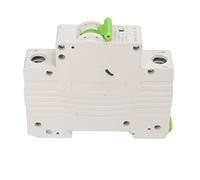 Aolidsive Disyuntor Fotovoltaico, Aislador de Circuito CC ABS 1P, Mini Disyuntor Magnético de Disparo Rápido de 250 V, Interruptor de Aire en Miniatura Resistente a Impactos y Arañazos para Solar