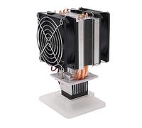 Aolidsive Ensamblaje de Enfriador Electrónico Enfriador Peltier de Aleación de Aluminio ABS Módulo de Refrigeración Semiconductor DC12V para Usuarios de Enfriadores de Tubos de Sistemas de