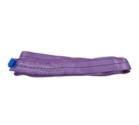 Aolidsive Eslinga de Elevación Redonda 1T, Material PES, Diseño Suave y Protector, Estructura sin Costuras para Aparejos de Grúas y Uso de Maquinaria Pesada (#5)