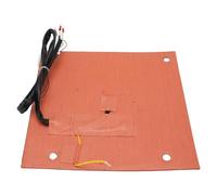 Aolidsive Estera Calefactora de Silicona de 800 W, Almohadilla Calefactora Adhesiva de 305x301 Mm para Elemento Calefactor de Alta Eficiencia y Máxima Potencia Baja K1 para Placa de