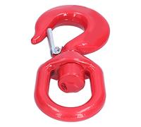 Aolidsive Gancho de Grúa, Acero de Aleación, Gancho de Ojo Giratorio de 7 Toneladas con Límite de Carga de Trabajo de 28 Toneladas para Elevación y Construcción de Fábricas