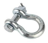 Aolidsive Grillete de Anclaje de Acero de Aleación Resistente, Herramienta de Elevación Tipo 2T para Maquinaria de Barco (6,5 t)