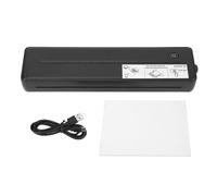 Aolidsive Impresora Térmica Inteligente X8, Impresora Portátil Inalámbrica Bluetooth A4 sin Tinta con 203 dpi, para Impresión Móvil en Casa y Oficina (Black)