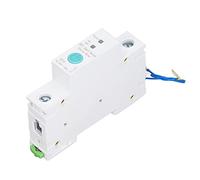 Aolidsive Interruptor de Circuito Inteligente Wifi 1P 63A Medidor de Energía DIN Rail para Aplicación Ewelink Control Remoto Inalámbrico AC230V Automatización del Hogar