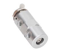 Aolidsive Interruptor de Palanca Neumático M5, Válvula de Perilla Mecánica Manual de Aluminio para Equipos de Taller, Reemplazo de Control de Flujo de Aire