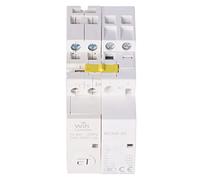 Aolidsive Interruptor Inteligente WiFi, 2NO 230V 16A Interruptor Remoto | Temporizador de aplicación basado en la nube, programación de ciclo de retardo, acceso compartido para 1000 usuarios,