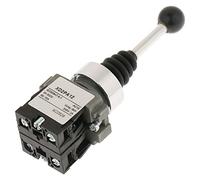 Aolidsive Interruptor Tipo Joystick de 2 Posiciones, Autobloqueo, relé de Control XD2PA12 para Aplicaciones Industriales, Clasificación 5 A CA CC, Temperatura de Funcionamiento -13 A 131 F
