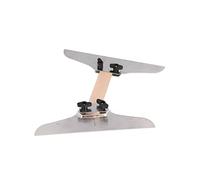 Aolidsive Juego de Plantillas para Peldaños de Escaleras, Medidor de Peldaños de Escaleras de Acero Inoxidable y Madera, Rango de Medición de 8 a 14 Pulgadas, Placas de Abrazadera para Diseño de
