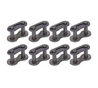 Aolidsive Kit de Eslabones de Conexión de Cadena de 16 Uds., Juego de Eslabones Maestros Reutilizables de Material 40MN para Reemplazo de Juntas de Cadena de Bicicleta y Motocicleta