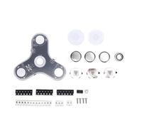 Aolidsive Kit de Práctica de Soldadura 3 Hojas LED Giroscopio Giratorio Proyecto Electrónica Placa PCB Juguete Educativo Stem para Niños Adultos Principiantes Aficionados