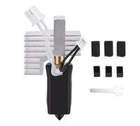 Aolidsive Kit Hotend de Acero Endurecido para, Calentador de 60 W con Boquilla de 0,4 Mm, Alta Temperatura 500 ℃, Impresión Estable de Alta Velocidad, 3 Fundas de Silicona, para PLA ABS