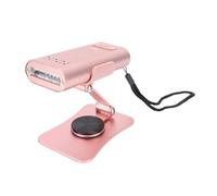 Aolidsive Lámpara de Extensión de Cabello LED, Herramienta Portátil de Extensiones de Cabello de Aleación de Aluminio con Batería de 3000 MAh para un Curado Rápido en Casa o Salón (Estilo 2)