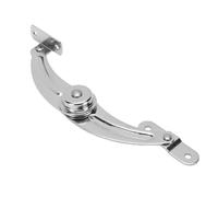 Aolidsive Limitador de Tarjeta de Puerta Izquierda de Acero Inoxidable, Restrictor de Puerta de Gabinete Versátil para Uso Seguro en Entornos Industriales, 1 Pieza