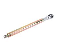 Aolidsive Llave de Extensión Acodada con Accionamiento de 1/2 pulg., 16.93 pulg. de Largo, Perfil de 1.57 para Espacios Reducidos, con Eje de Acero de Tungsteno e Interruptor de