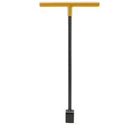 Aolidsive Llave Inglesa para Medidor de Agua de Acero, Llave Multifunción con en T de 16,14 Pulgadas para Válvulas, Grifos, Herramienta de Cierre de Agua para Propietarios de Viviendas (YELLOW)