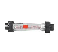 Aolidsive Medidor de Flujo de Líquido ABS 60-600LPH Tipo Tubo de Plástico Resistente a ácidos y álcalis con Línea de Escala Clara para la Industria Química del Petróleo