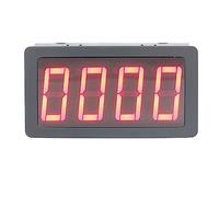 Aolidsive Medidor de Frecuencia Digital Inteligente, Contador de Frecuencia LED Salida de relé 8 a 24 V CC 100 KHz Pantalla de 0,56 Pulgadas Temporizador de Rango Automático de 4 Dígitos para