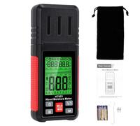 Aolidsive Medidor de Humedad de Madera Detector Digital con Función MAX MIN No Destructivo para Hormigón y Ladrillo Ideal para Construcción (obedecerás)