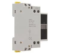 Aolidsive Medidor de Voltaje Monofásico Pantalla Digital Carcasa ABS Mini Voltímetro Modular AC80V-500V Montaje en Riel DIN para Pruebas de Circuitos de Electricistas