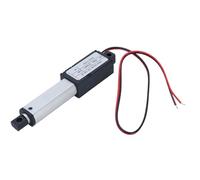 Aolidsive Mini Actuador Lineal 24 V 40 Mm Carrera 20 N Empuje Actuador de Movimiento Lineal Eléctrico con Protección contra Sobrecorriente Aluminio para sofá Reclinable Robot Abridor de