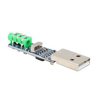 Aolidsive Mini Decodificador USB DAC, Tarjeta de Sonido HiFi Alimentada por USB con SNR de 98 DB y Potencia de Salida de 12 MW para Auriculares y Portátiles (PCM2704)