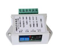 Aolidsive Módulo Convertidor PWM a Voltaje, Convertidor de Señal Digital a Analógica Salida Ajustable para Equipos de Máquina, Unidades de hasta 150 Terminales, para Servidor Inversor PLC con