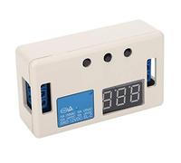 Aolidsive Módulo de Temporizador de relé 12 V Interruptor de relé de Tiempo Digital Componente Electrónico, Módulo de Control de Sincronización Multifuncional, Operación de Sincronización Estable para