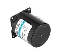 Aolidsive Motor Síncrono 68KTYZ, Cuerpo Metálico con Velocidad de 2,5 RPM, Alto par para Aplicaciones de Bricolaje, Motor de Engranaje de Imán Permanente de 220 V CA (110 vueltas)