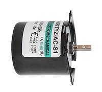Aolidsive Motor Síncrono AC XD60KTYZ 14W 2.5-20 RPM Alta Torsión, Engranajes Metálicos y Bobina de Cobre, para Máquinas CNC, Robótica y Automatización Industrial (2,5 rpm/min AC220V)