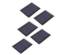 Aolidsive Panel Solar Mini Módulo Set 5Pcs CC 1.5V 0.65W Celda Solar para