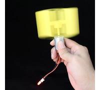 Aolidsive Pequeña Turbina Eólica Vertical, Kit de Bricolaje Generador de Electricidad para Modelo Científico con Viento Ligero, Herramienta de Enseñanza para Demostración de Energía