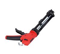Aolidsive Pistola Selladora, Pistola para Calafatear Manual de ABS, Aplicador Manual de Alto Empuje de 39 X 18,5 X 5 Cm para la Industria Doméstica, Cilindro Interior de 23 Cm, 455 G para Uso de