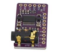 Aolidsive Placa Decodificadora de Sonido Digital sin Pérdidas, PCM5102, Calidad de Sonido Excepcional, Fácil Instalación, Uso Versátil para Receptores de y Reproductores de DVD