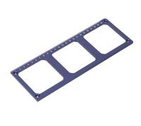 Aolidsive Plantilla de Caja de Cables Tipo 86, Material de Aleación de Aluminio para Marcado Preciso e Instalación Eficiente de Cajas de Enchufes de Interruptores para Gabinetes y Guardarropas