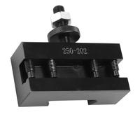 Aolidsive Portaherramientas 250-202, Portaherramientas de Torno para Inserciones de Rápido, Compatibilidad de 1/4 pulg. a 5/8 pulg. para Mecanizado CNC