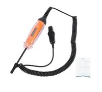 Aolidsive Probador de Circuitos Digitales para Coche, Probador Eléctrico Automático con Retroiluminación LCD y Alarma Zumbadora para Camiones, Vehículos Recreativos y Motocicletas