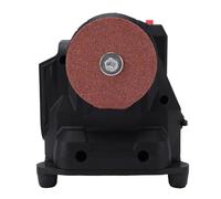 Aolidsive Pulidora de Amoladora de Banco Inalámbrica, Mini Lijadora de Banco, 6 Engranajes, Velocidad Ajustable con Motor de Cobre de 100 W y 2 Muelas para Metal, Madera, Joyería, Pulido,