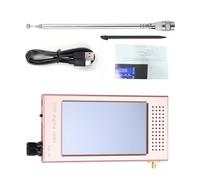 Aolidsive Receptor de Radio SDR, DeepSDR V6 Radio de Onda Corta DSP con Pantalla Táctil IPS de 4,3 Pulgadas con Espectro en Tiempo Real de 192 KHz Amplio Rango de Frecuencia 100 KHz 149 (Pink)