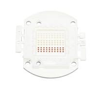 Aolidsive RGB COB Lámpara Integrada Chip Bombilla de Cobre Cuenta de Lámpara 100W 2,5 X 2,5 Cm Emisor de Luz de Ahorro de Energía de Alto Brillo para Iluminación de Letreros de Exhibición Publicitaria